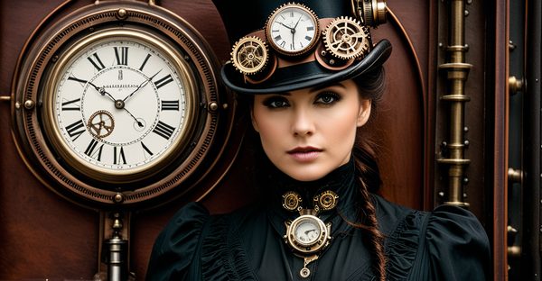 Explore unique victorian-inspired steampunk fashion today